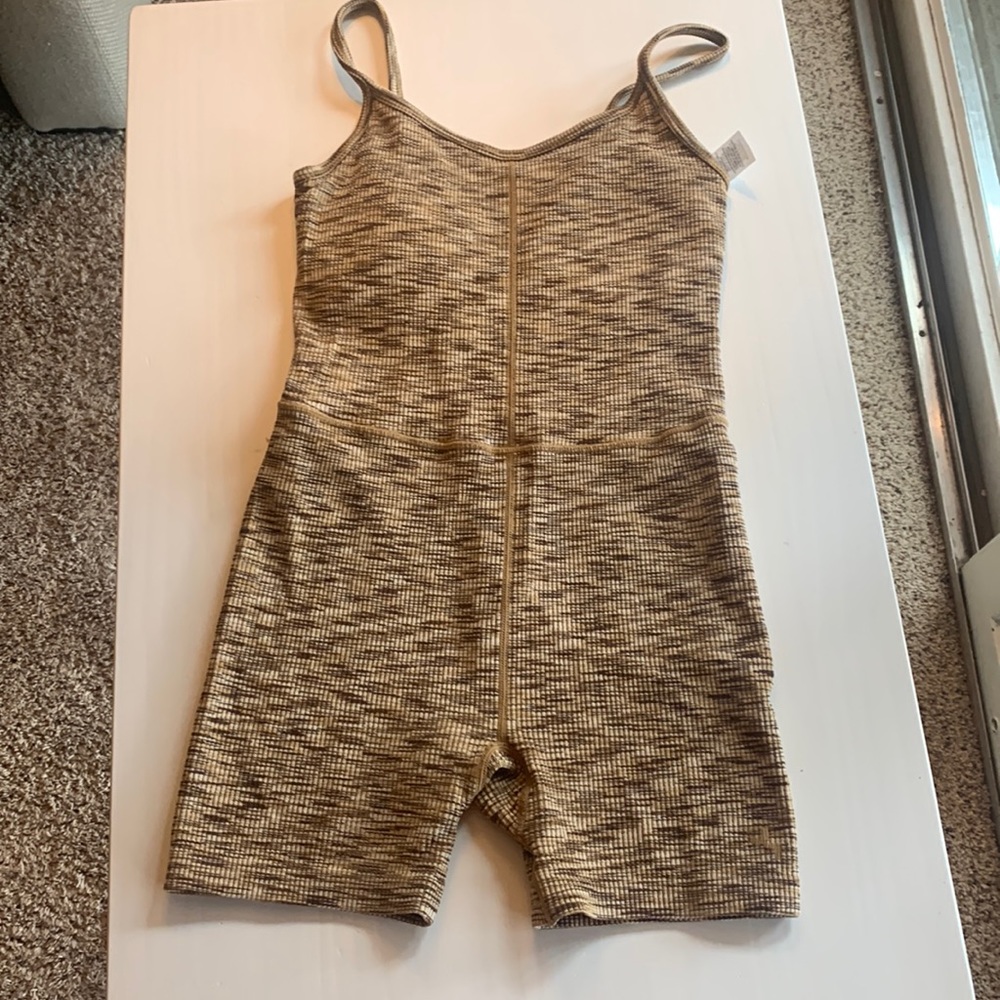 Joy lab one piece shorts built in sports bra